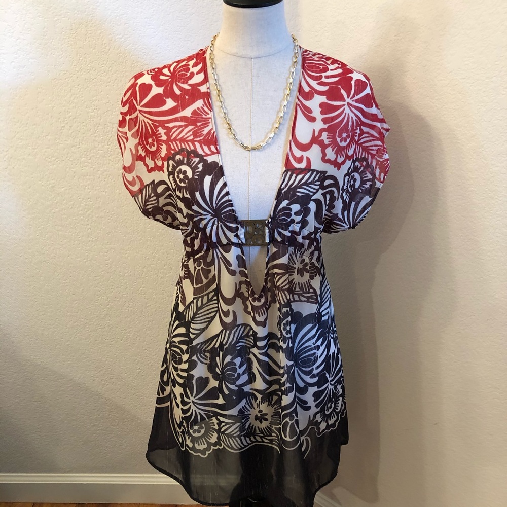 BECCA Beach Cover Jungle print (XS-S)